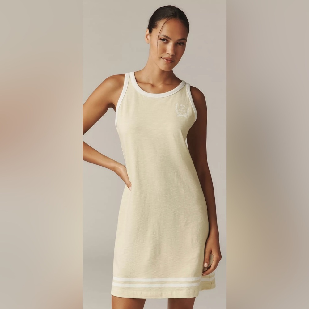 NWT ✨ Anthropologie SUNDRY RACER COTTON MINI DRESS